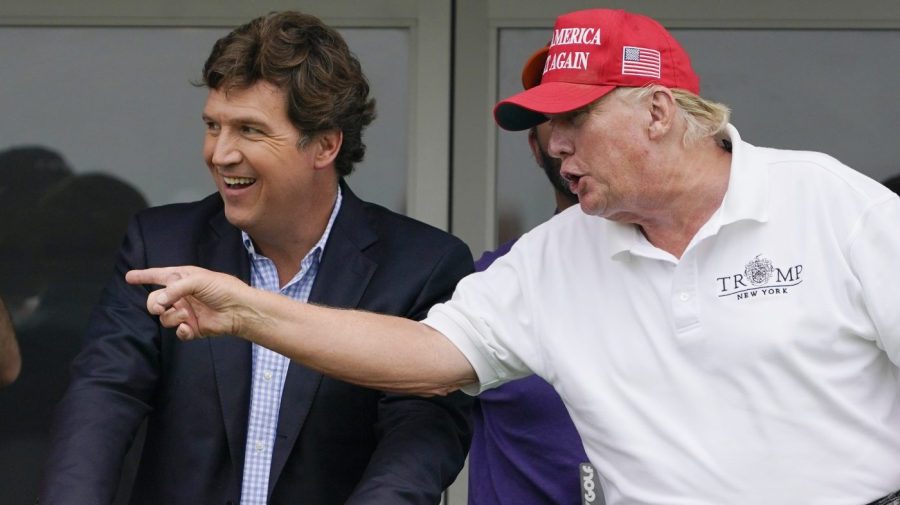 Trump defends Tucker Carlson’s interview with Nick Fuentes
