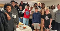 A family invited their NBA son to dinner. The whole team showed up.