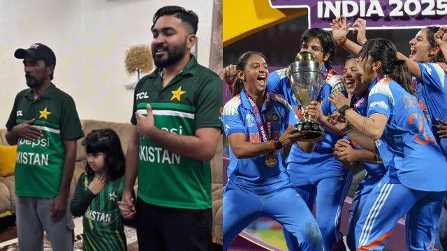 WATCH: Pakistani fan sings Indian national anthem, congratulates India on Women’s World Cup victory