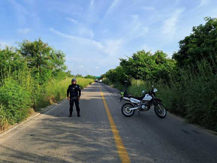 Muere mujer por derrape de motocicleta en Puerto Escondido