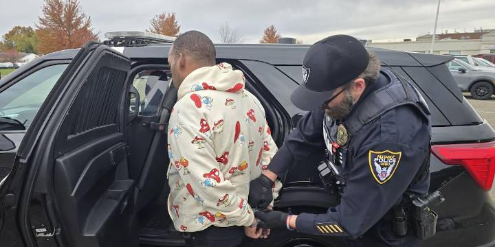 Alliance bank robbed suspect arrested