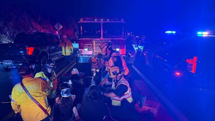 20 Injured, 3 Severe, After Bus Overturns On Busy US Highway