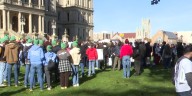 Pro-life supporters rally at Michigan Capitol for stricter abortion limits