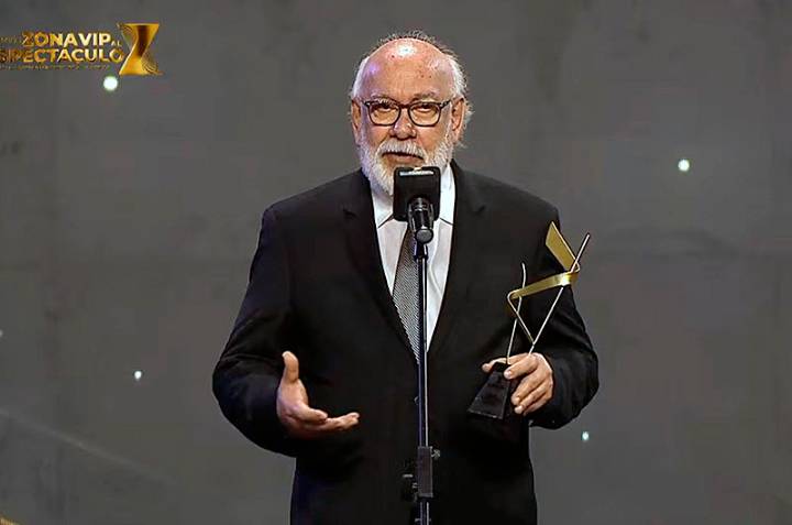 Premios Zona VIP: el director de CIUDAD TV fue distinguido como mejor conductor