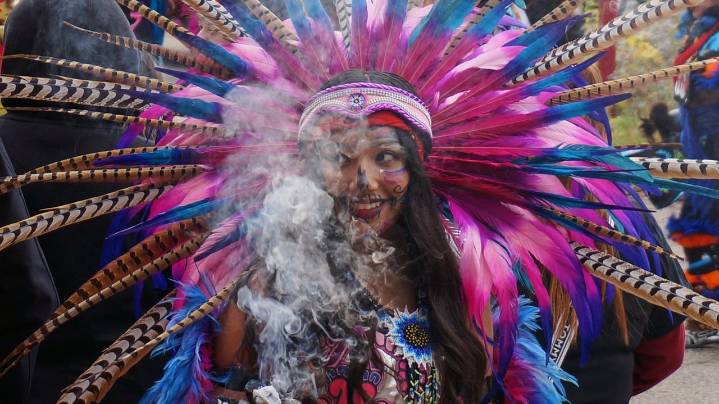 Joyful Day of the Dead commemorations rally US Latino communities despite immigration raid fears