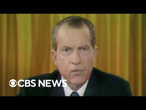 From the archives: President Nixon makes "silent majority" speech on Nov. 3, 1969