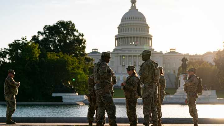 Trump's National Guard deployments aren't random. They were planned years ago : NPR