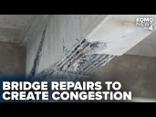 SR 167 commuters face lane closures, WSDOT begins bridge repairs Wednesday night