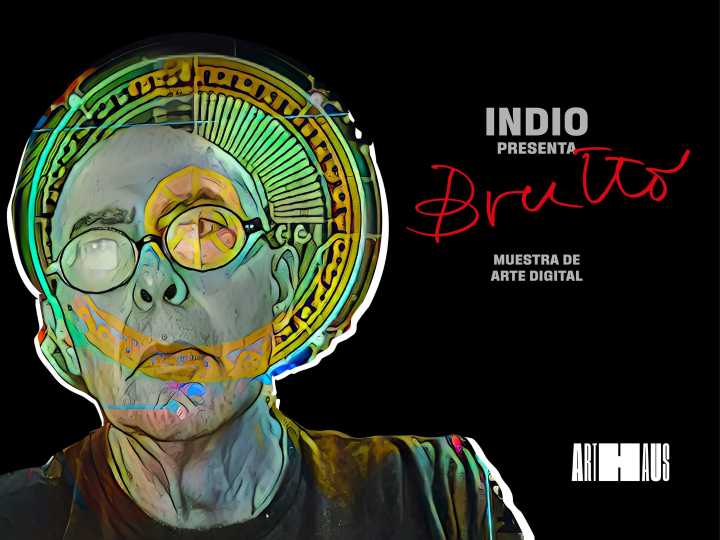 El Indio Solari vuelve al arte: “Brutto”, su muestra de obras digitales llega ahora a Arthaus