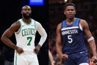 Anthony Edwards Reveals Jaylen Brown Trash-Talk That Motivated Him in 39