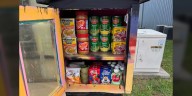 Young & Established sets up free little pantry in Evansville