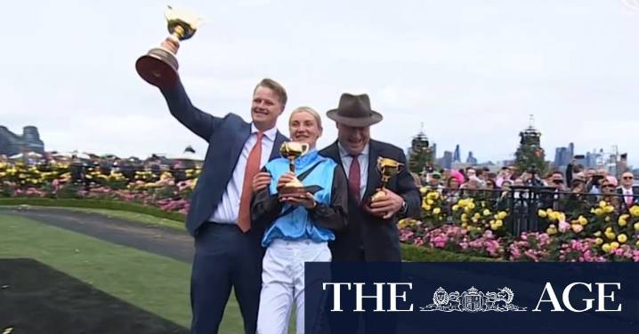 Jamie Melham creates history at Flemington