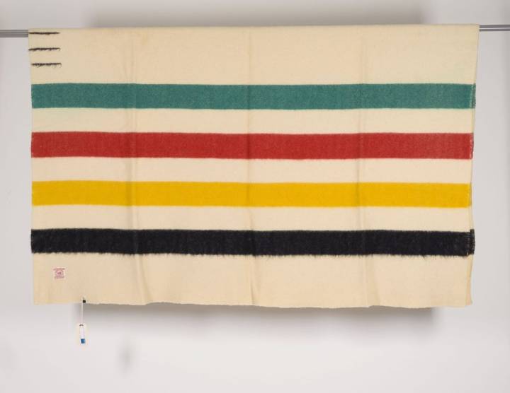 Vintage Hudson’s Bay blankets, more paintings headed for online auction