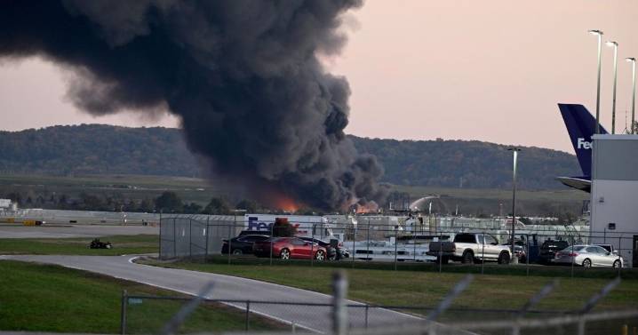 An engine fell off a UPS plane before a deadly crash and explosion in Kentucky, the NTSB says