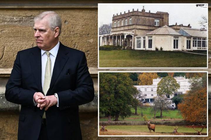 Ex-Prince Andrew paid 'one peppercorn' annually to rent Royal Lodge -