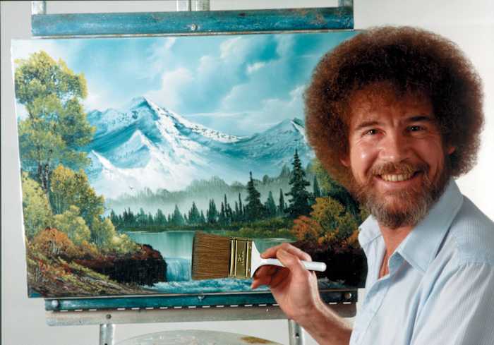A happy circumstance: Bob Ross paintings sell for more than $600K to help public TV stations