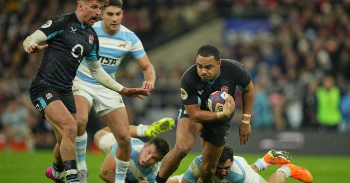 England holds off Argentina fightback to seal sweep of November rugby wins