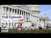 PBS News Hour full episode, Nov. 18, 2025
