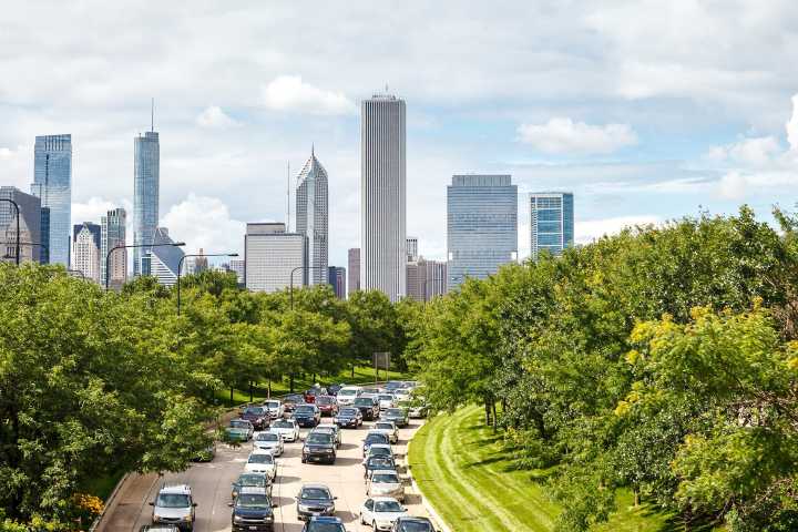 Here is the best time to drive out of Chicago this Thanksgiving weekend