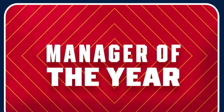 2025 MLB Manager of the Year voting totals