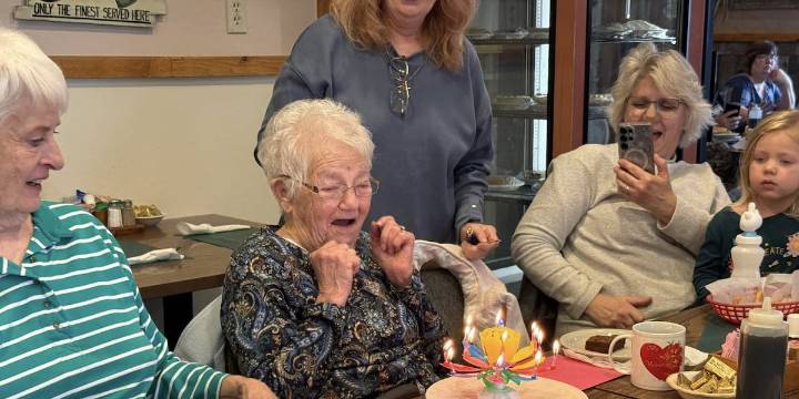 Marquette County woman thankful for good health and friendship on her 103rd birthday