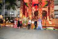 Premian Américo Villarreal y María Santiago concurso estatal de catrinas y catrines