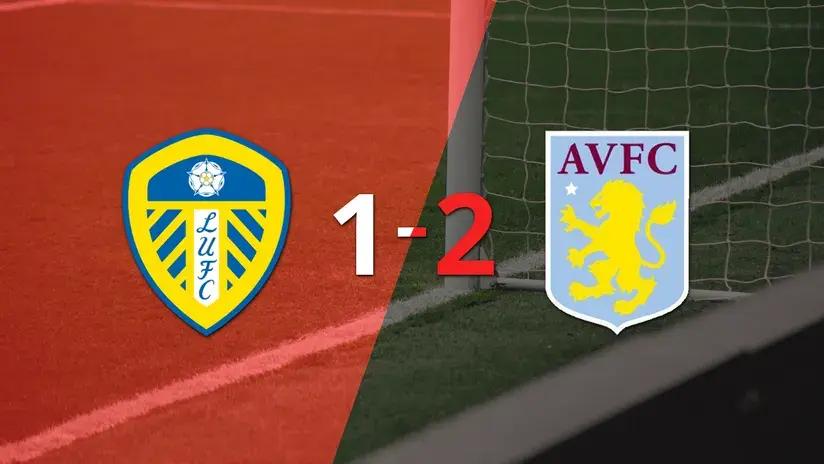 Premier League: Aston Villa lo dio vuelta ante Leeds United y venció por 2 a 1