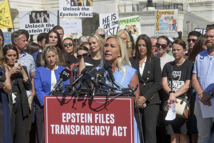 Marjorie Taylor Greene slings more dirt at Trump for Epstein files