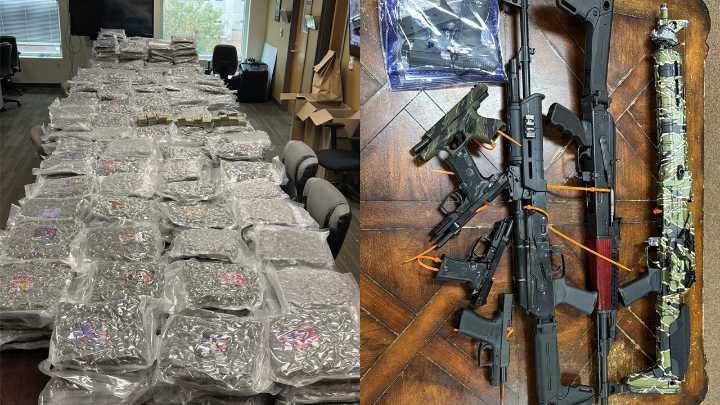GBI raids uncover 500 pounds of marijuana, nine guns across metro Atlanta