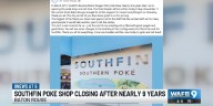 Southfin Poké shop closes after nearly nine years in Baton Rouge