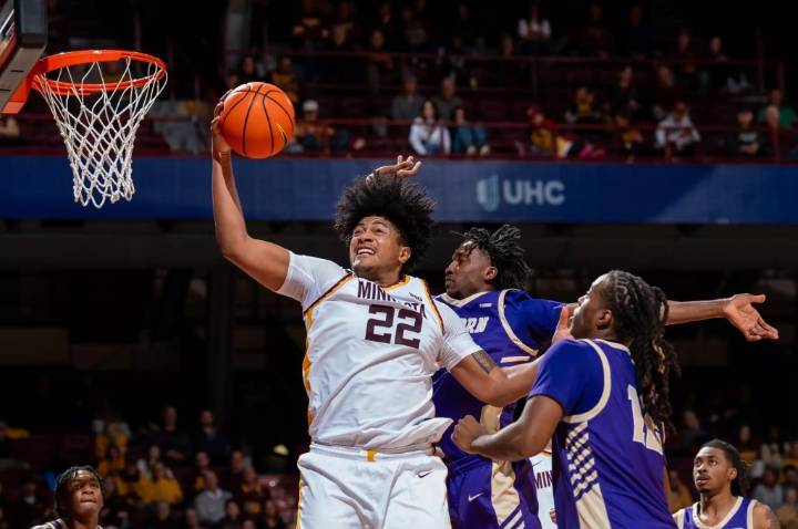 Gophers center Robert Vaihola unlikely to play against San Francisco