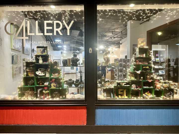 Voting underway as downtown Fargo storefronts unveil holiday window displays