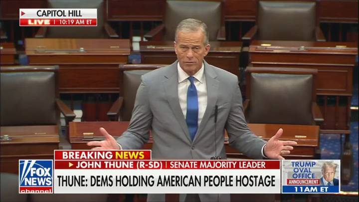 GOP Leader Warns Gov’t Workers Face ‘Getting Thanksgiving Dinner’ From Food Bank