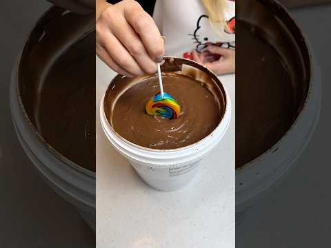 Mysterious Chocolate 🍫🤤 LeoNata family #shorts