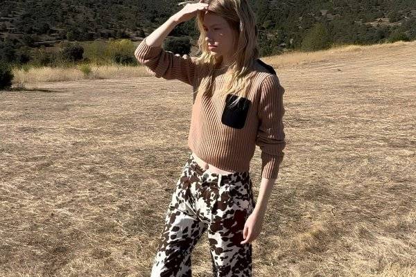 Los vaqueros de estampado de vaca que amaremos