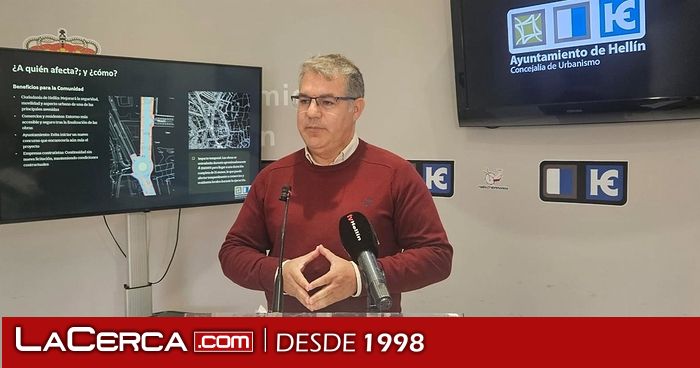 Las obras de la Avenida de la Libertad de Hellín podrían estar terminadas antes del verano