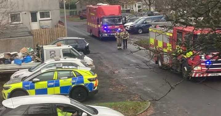 Hazmat teams spotted on Scots street amid ongoing incident