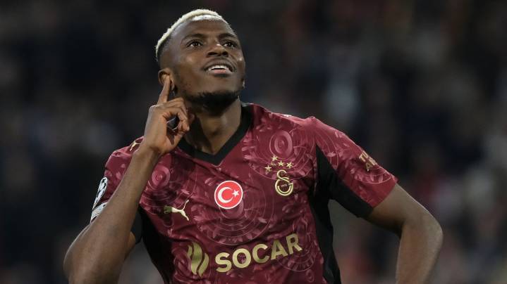 Hat trick moves Osimhen ahead of Kane, Mbappe and Haaland on Champions League scoring table