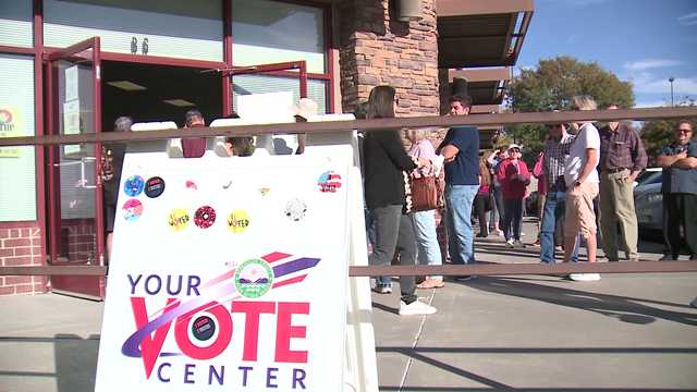 Long lines delay election results in Albuquerque mayoral election