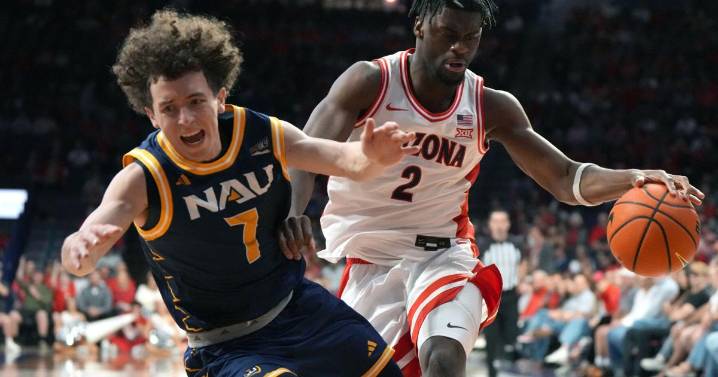 Dwayne Aristode hits six 3-pointers as No. 5 Arizona rolls to 84