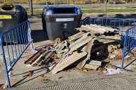 El PSOE de Talavera denuncia que hay restos de amianto tirados en plena calle desde hace un mes