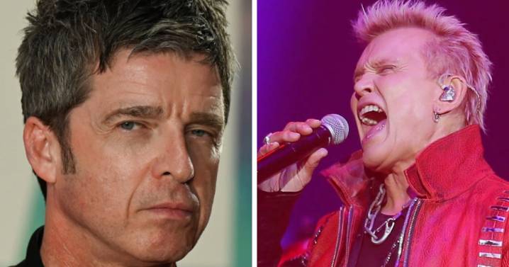 Un espectador ilustre: Noel Gallagher asiste al concierto de Billy Idol en el Movistar Arena