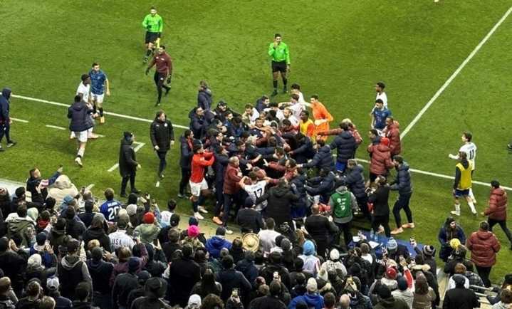 Escándalo en amistoso FIFA: jugadores de EE.UU. y Paraguay protagonizan pelea
