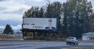 The Uncle Sam Billboard Along I-5 Is Now Brought to You by the Chehalis Tribe