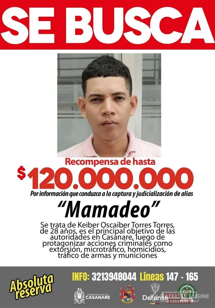 Mediante "outsourcing criminal" alias “Mamadeo” sigue delinquiendo desde la clandestinidad