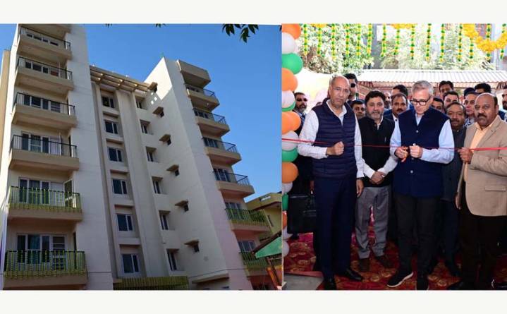 CM inaugurates new residential block at Muthi, reviews ongoing housing projects