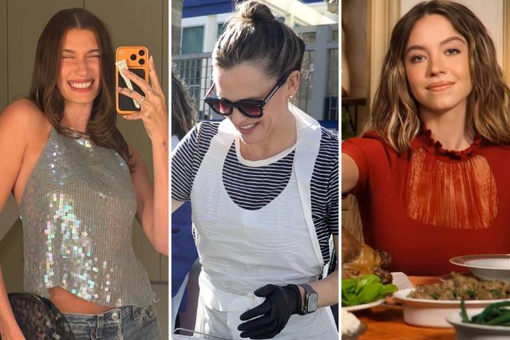 How Hailey Bieber, Jennifer Garner, Sydney Sweeney and more celebs are celebrating Thanksgiving 2025