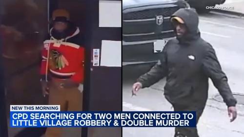 2 suspects wanted in jewelry store robbery, Little Village, Chicago shooting deaths of Faustino Alamo Dominguez, Luis Alamo