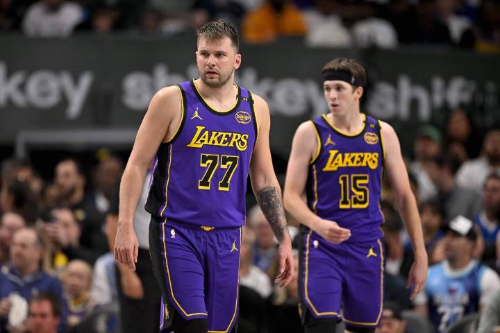 Lakers' top scorers Luka Dončić, Austin Reaves out vs. Trail Blazers with injuries