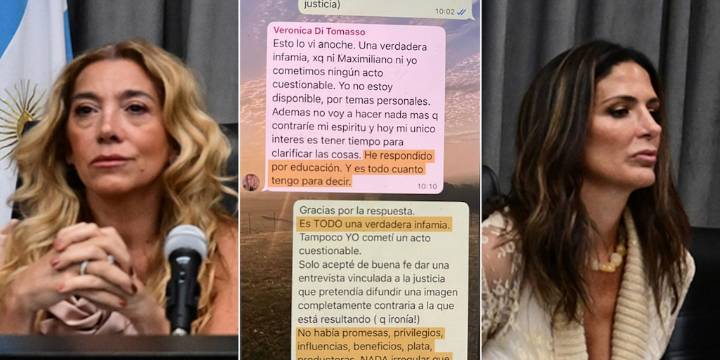 Los chats de la jueza Makintach con sus compañeros de tribunal antes de que estallara el escándalo del documental “Justicia Divina”